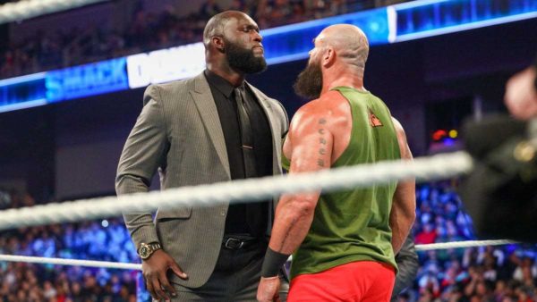 Omos y Braun Strowman - WWE SmackDown