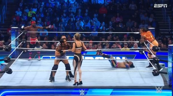 The New Day Kofi Kingston Xavier Woods Maximum Male Models WWE SmackDown