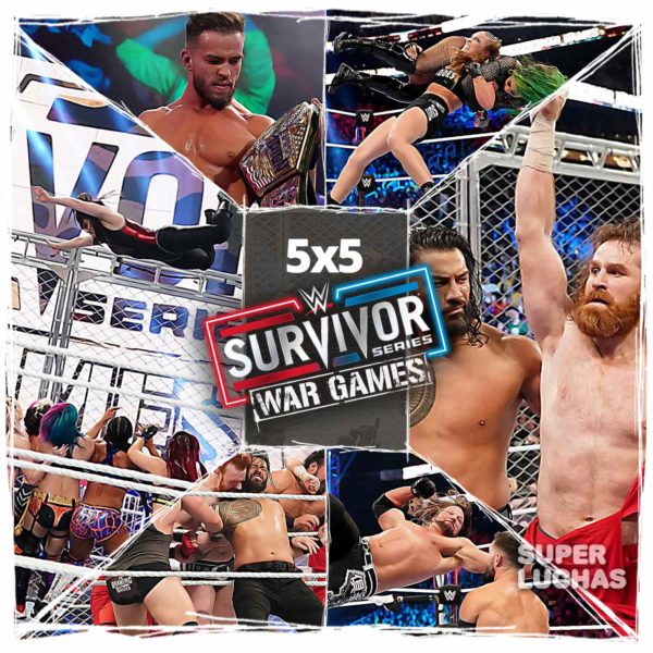 5x5 WWE Survivor Series WarGames