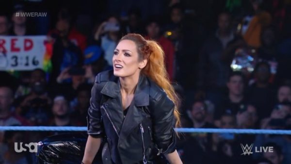 Becky Lynch en WWE RAW 28 de noviembre 2022