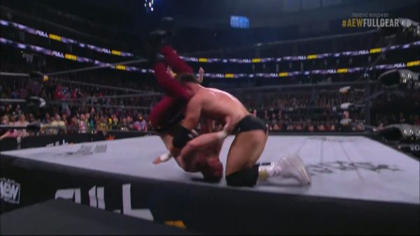 Jon Moxley vs MJF en Full Gear 2022