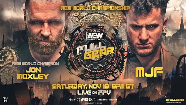 Jon Moxley vs MJF AEW Full Gear 2022