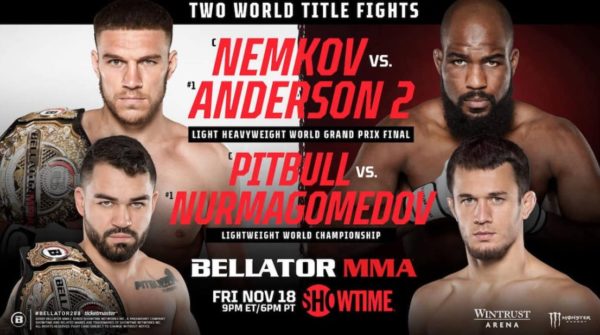 Previo Bellator 288 Nemkov vs Anderson en Chicago