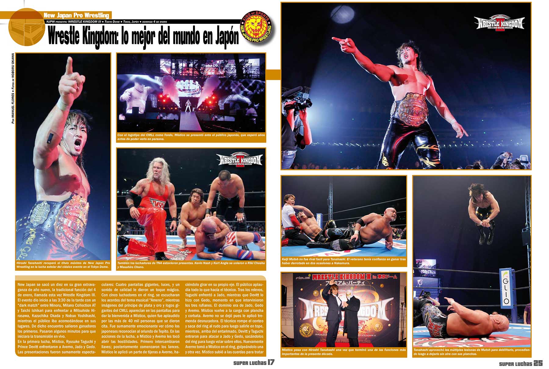 SL297 Tanahashi Wrestle Kingdom III SL297 Tanahashi Wrestle Kingdom III