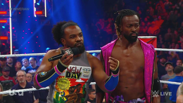 The New Day en WWE RAW 7 de noviembre 2022