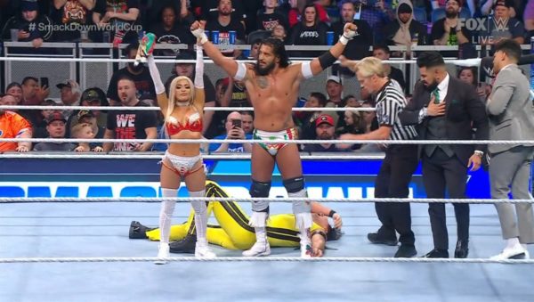 Zelina Vega Santos Escobar Shinsuke Nakamura Legado del Fantasma en SmackDown (11 de noviembre de 2022) / WWE