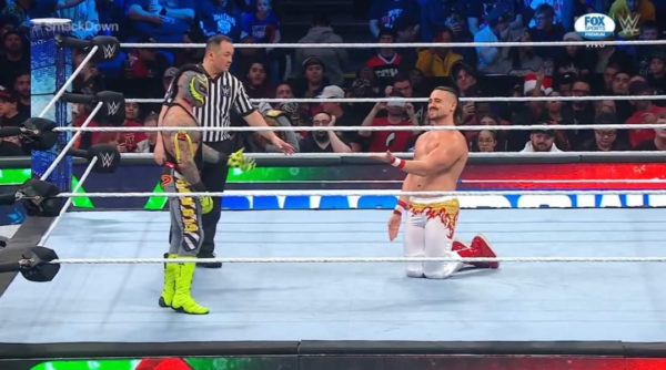 Rey Mysterio vs Angel Garza
