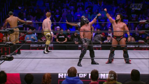Rush y Dralistico vs AR Fox y Blake Christian ROH Final Battle