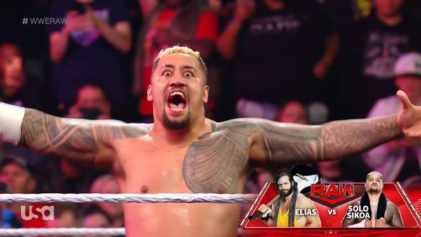 Solo Sikoa vs Elias en WWE RAW 12 de diciembre 2022 Solo Sikoa vs Elias en WWE RAW 12 de diciembre 2022