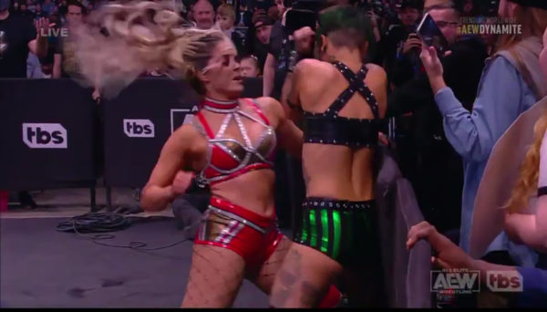 Tay Melo vs Ruby Soho en AEW Dynamite 14 de diciembre 2022