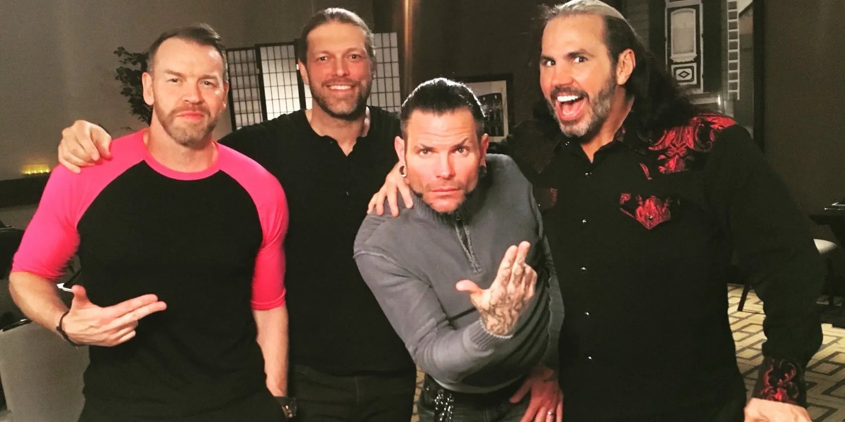 The Hardy Boyz con Edge y Christian The Hardy Boyz con Edge y Christian