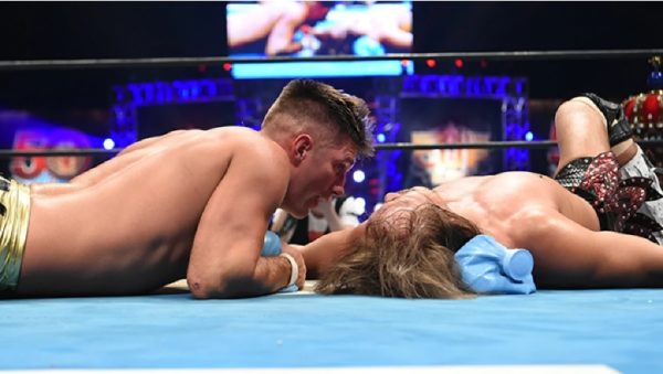 Zack Sabre Jr y Tetsuya Naito en la final de la New Japan Cup 2022 NJPW Zack Sabre Jr y Tetsuya Naito en la final de la New Japan Cup 2022 NJPW
