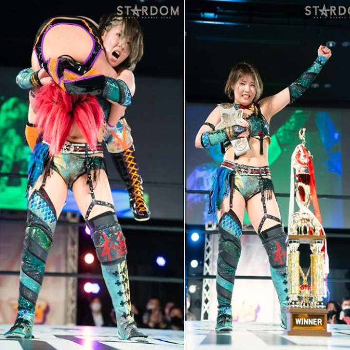 Stardom «New Blood 6» 1a defensa de Ami Sohrei Superluchas
