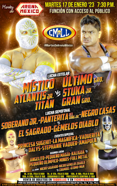 Arena Mexico 17 de enero