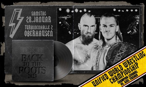 Axel Tischer y Levaniel en wXw Back To The Roots 2023 wXw