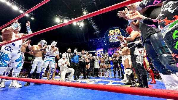 Homenaje a Black Warrior en el CMLL Homenaje a Black Warrior en el CMLL
