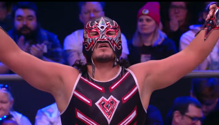 Máscara Dorada volvió a AEW y derrotó a Anthony Henry Superluchas