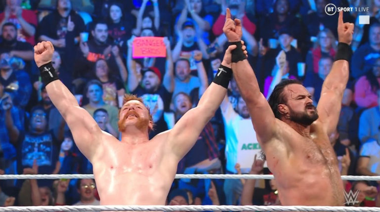 Sheamus y Drew McIntyre
