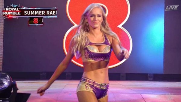 Summer Rae en Royal Rumble 2022