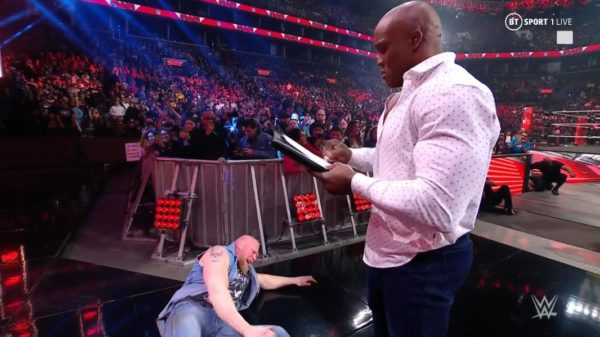 Bobby Lashley y Brock Lesnar en WWE RAW 13 de febrero 2023 Bobby Lashley y Brock Lesnar en WWE RAW 13 de febrero 2023