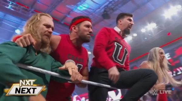Chase U en WWE NXT 21 de febrero 2023