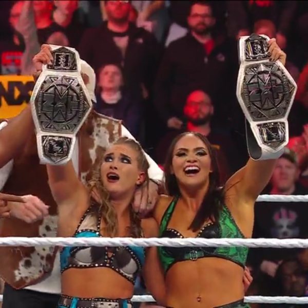 Fallon Henley y Kiana James nuevas Campeonas de Parejas NXT en NXT Vengeance 2023 / WWE
