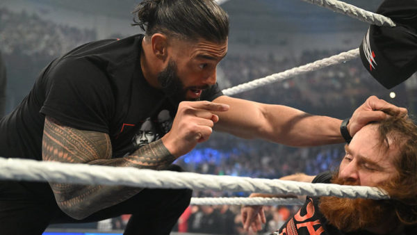 Roman Reigns y Sami Zayn SmackDown 03 02 2023 WWE