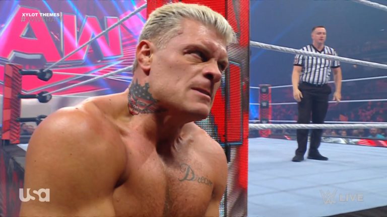 Cody Rhodes en WWE RAW 13 de marzo 2023