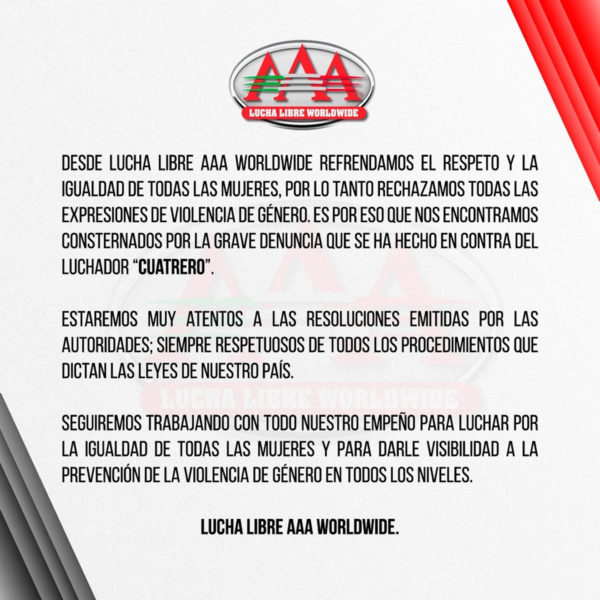 Comunicado AAA
