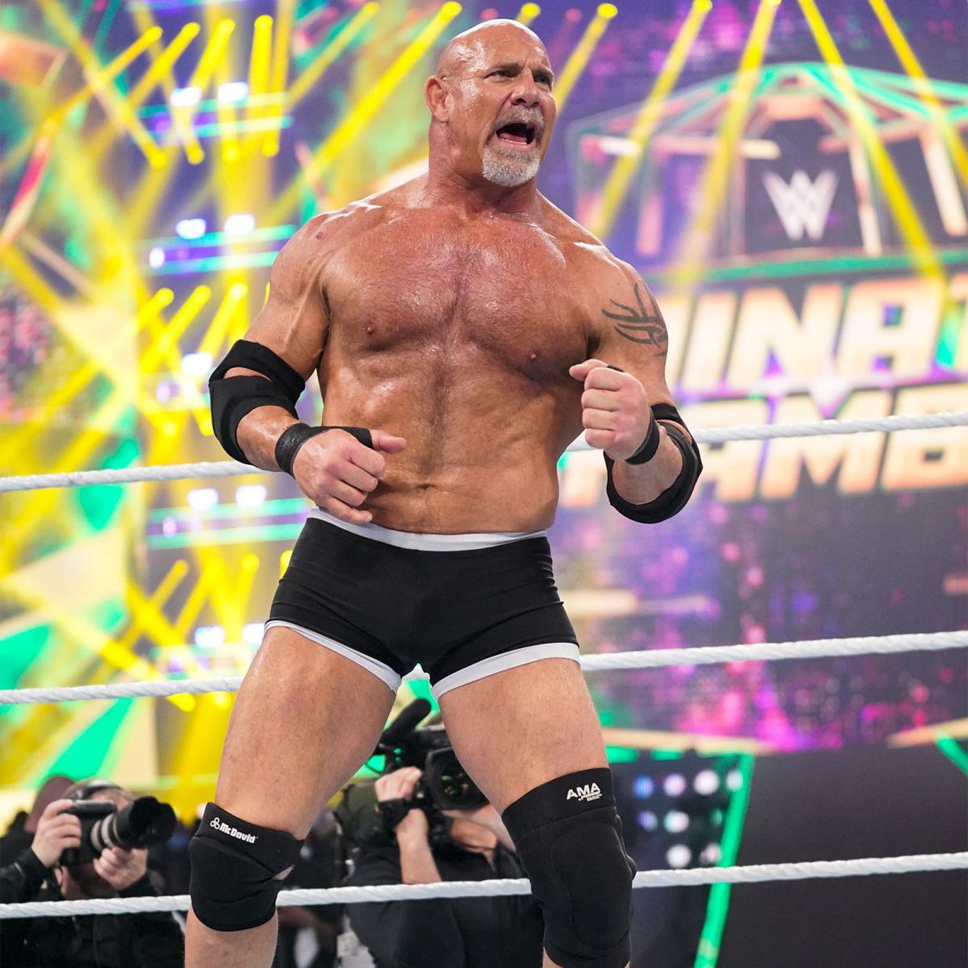 Goldberg en Elimination Chamber 2022 WWE Goldberg en Elimination Chamber 2022 WWE