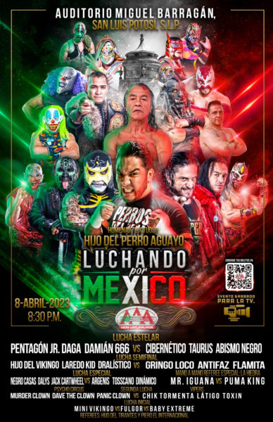 Homenaje Hijo de Perro Aguayo Cartel