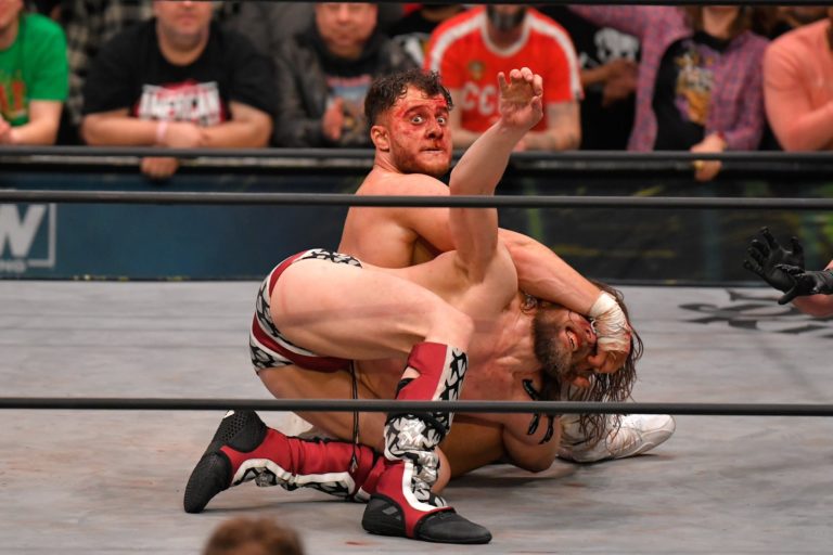 MJF vs. Bryan Danielson en el PPV AEW Revolution 2023 (05/03/2022) / AEW