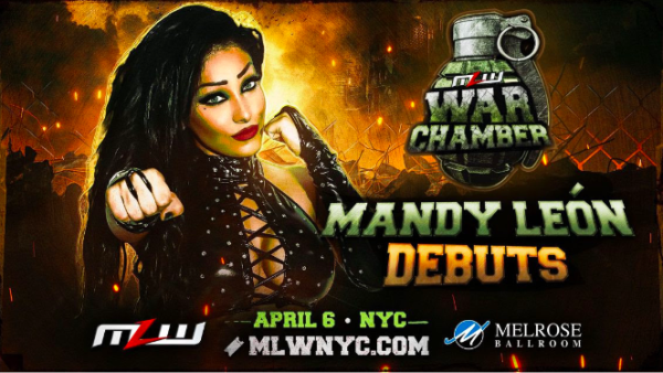 Mandy Leon debuta en MLW War Chamber