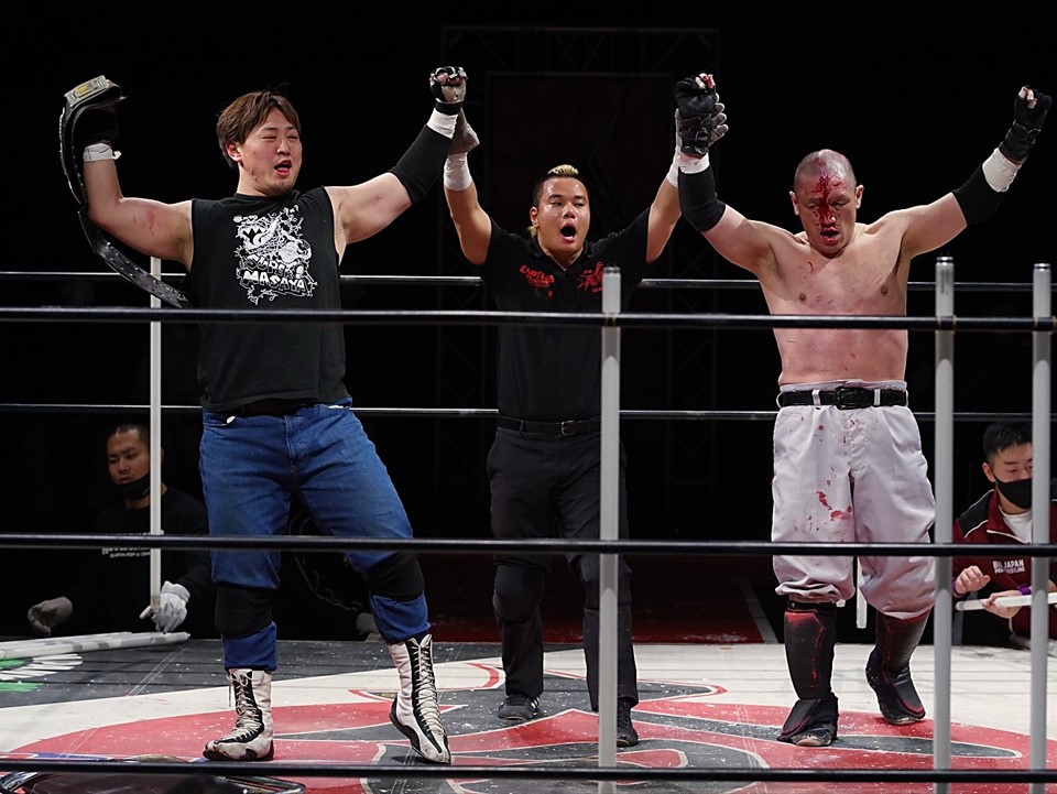 BJW Kankuro Hoshino reta a Hideyoshi Kamitani Superluchas