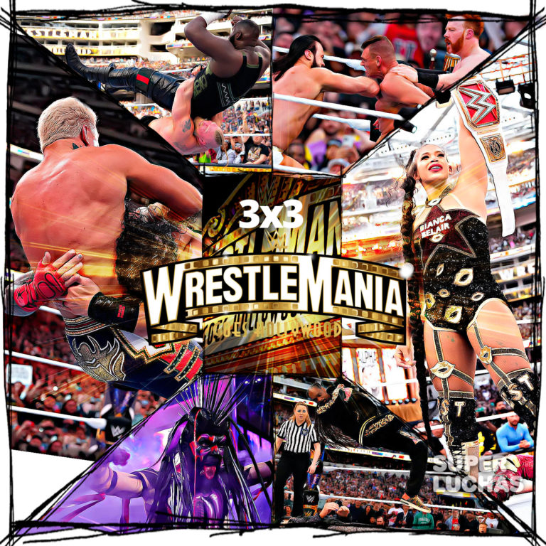 3x3 WWE WrestleMania 39 Noche 2