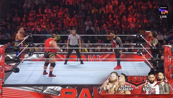 Alpha Academy vs The Usos en WWE RAW 10 de abril 2023