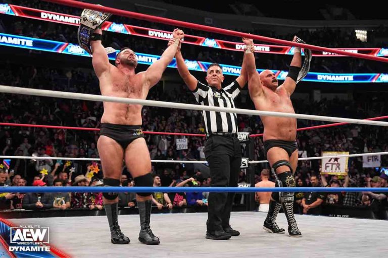 FTR en AEW Dynamite 05 04 2023 AEW