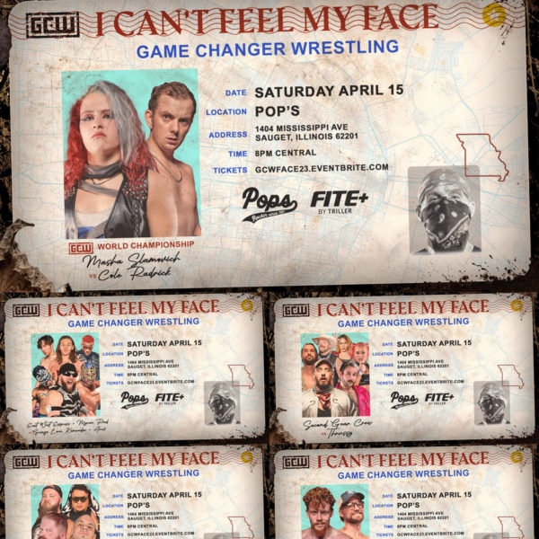 GCW I Cant Feel My Face 2023