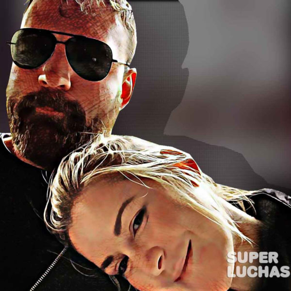 Jon Moxley y Renee Paquette