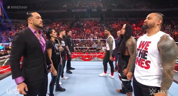 The Bloodline y The Judgment Day en WWE RAW 17 de abril 2023