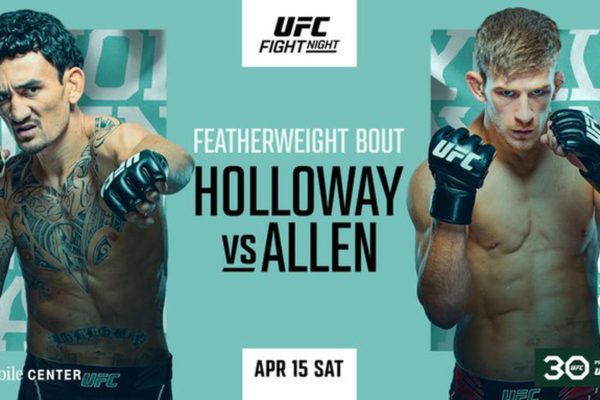 UFC Fight Night Holloway vs Allen
