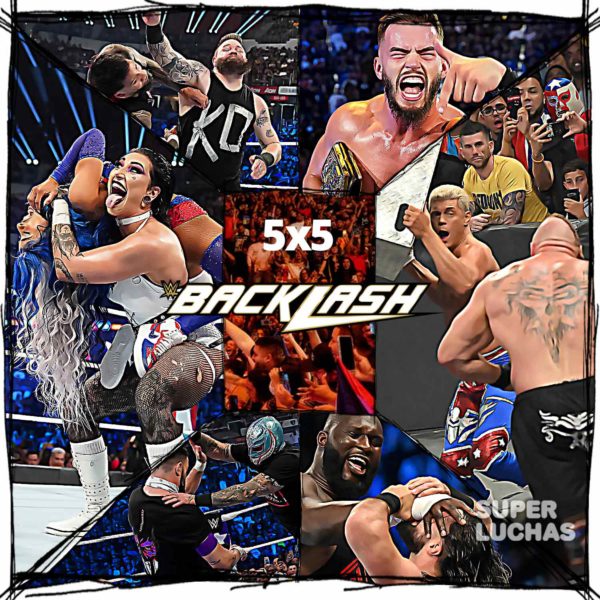 5x5 WWE Backlash 2023