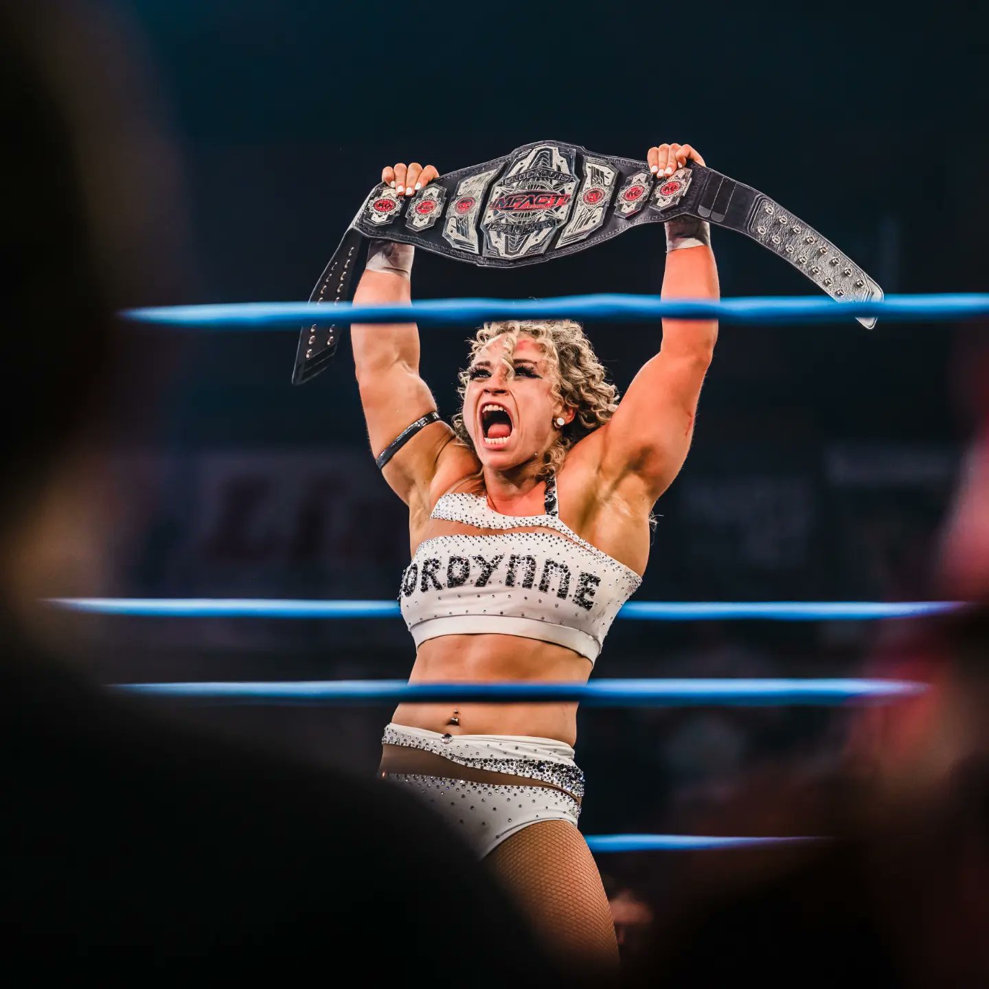 Jordynne Grace como Campeona Mundial Knockouts en IMPACT