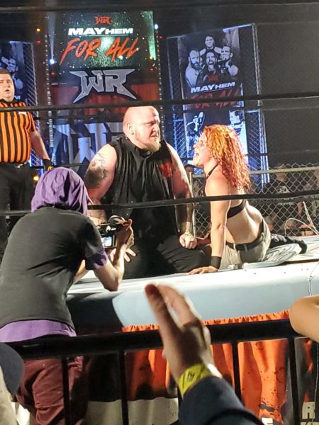 Sami Callihan y Masha Slamovich en REVOLVER Mayhem For All Twitter @weemanator4 Sami Callihan y Masha Slamovich en REVOLVER Mayhem For All Twitter @weemanator4