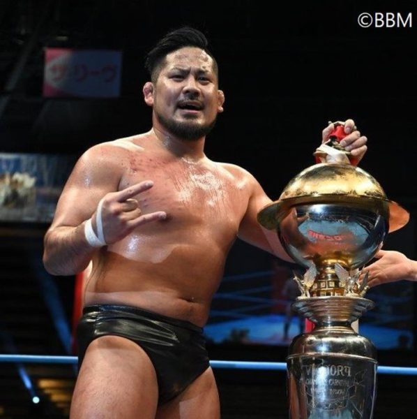 Shotaro Ashino gana el CC2023 ajpw070523