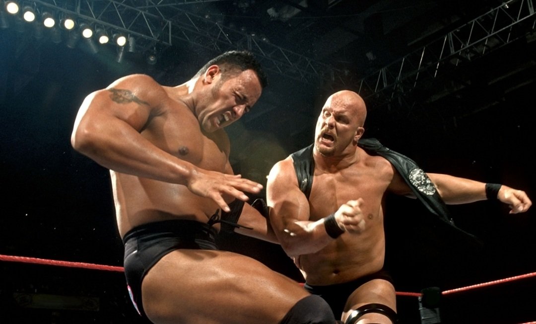 Steve Austin vs The Rock fue una de las mejores rivalidades de la Attitude Era de WWE Steve Austin vs The Rock fue una de las mejores rivalidades de la Attitude Era de WWE