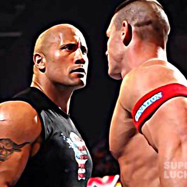 The Rock y John Cena cara a cara en WWE