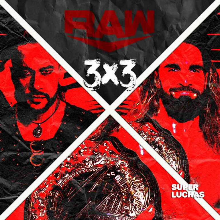 3x3 WWE Raw 5 de junio 2023