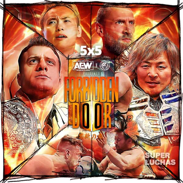 5x5 AEWxNJPW Forbidden Door 2023