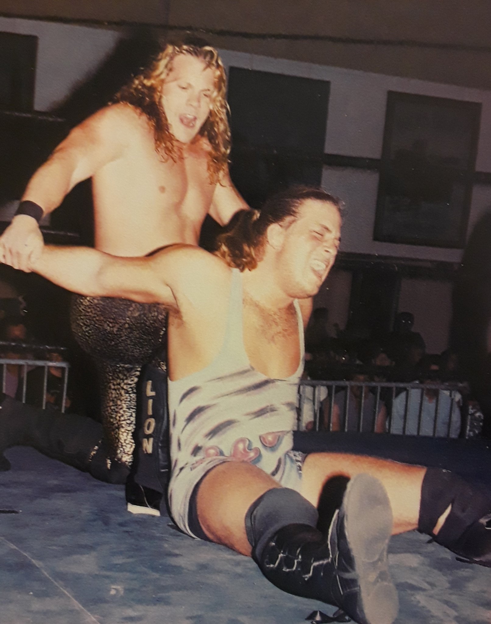 Chris Jericho vs Rob Van Dam el 21 de junio de1996 en Plymouth Meeting Pennsylvania Chris Jericho vs Rob Van Dam el 21 de junio de1996 en Plymouth Meeting Pennsylvania